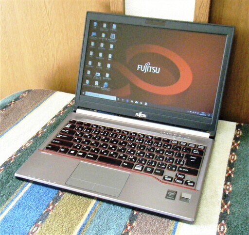 良品♪2016年1月製造✨/13.3型/高性能Core i5/光速☆彡SSD128GB/メモリ4GB♪//すぐ使えるWin10メディア作成ツール付/高速☆彡USB3.0/Bluetooth♬/SDカードスロット♪/すぐ繋がるWi-Fi/MS Office2016✎/マイク/点検整備清掃済み/外付けDVD(おまけ)♬/FUJITSU LIFEBOOK E734/K