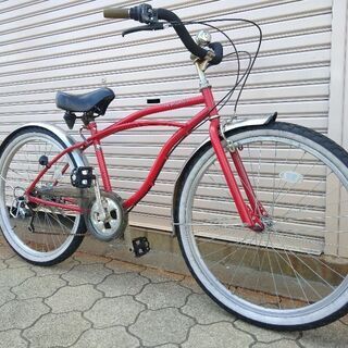 大阪府のビーチクルーザー 自転車の中古が安い！激安で譲ります・無料