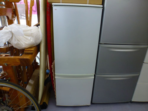 2ドア冷蔵庫 167L 2010年製 シャープ SJ-S17T 100Lクラス