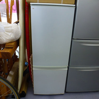 2ドア冷蔵庫 167L 2010年製 シャープ SJ-S17T 100Lクラス