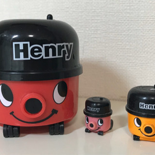 掃除機ヘンリー君 Henry フィギュア 3サイズセット