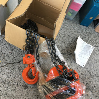 値下げしました】象印 スーパー100H級チェーンブロック1.6t