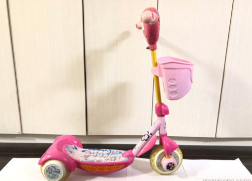 キックボードプリキュアキッズスクーター おもちゃ新品付き M 芦屋のおもちゃの中古あげます 譲ります ジモティーで不用品の処分
