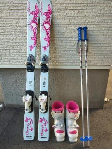【お渡しする方決まりました】子供用スキーセット110cm