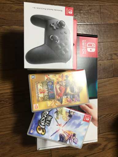 スイッチ本体 コントローラー ソフト数本セット