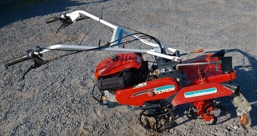 鹿児島発 クボタ 6.2馬力 ガソリンエンジン管理機TS700W 二輪ラグタイヤ