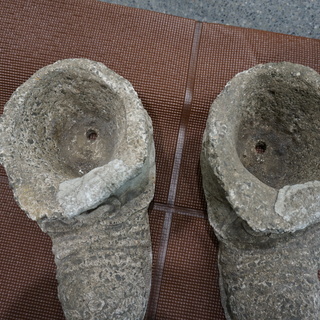 イタリア製ガーデニング靴型プランター