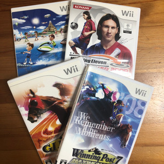Wiiソフト　スポーツセットまとめ売り