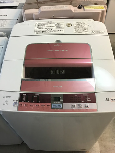 【送料無料・設置無料サービス有り】洗濯機 HITACHI BW-7TV 中古