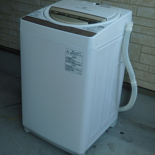 【極美品】TOSHIBA　東芝　全自動電気洗濯機　6ｋｇ　AW-...