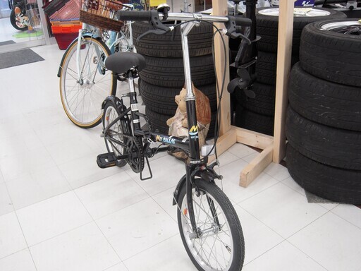 折りたたみ自転車 16インチ クロモリ シマノ 8段変速ギア 折り畳み 