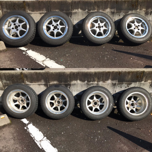 エンケイ ホイール スタッドレス 14インチ 6J pcd100