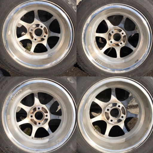 エンケイ ホイール スタッドレス 14インチ 6J pcd100