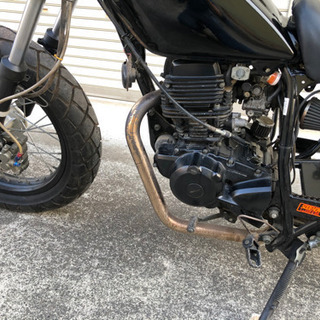 YAMAHA❗️ TW200  希少リジットフレーム　ロンスイ　スカチューン