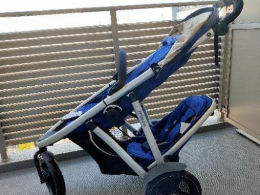 【再々々値下げ】★中古品★フィルアンドテッズ（phil\u0026teds）Vibe3　二人乗りベビーカー　双子用ベビーカー　3輪バギー　3輪ベビーカー★