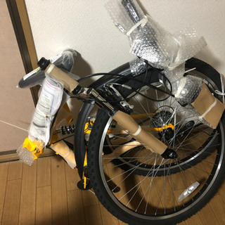 【新品・未使用】レゴリス　折り畳み自転車26インチ