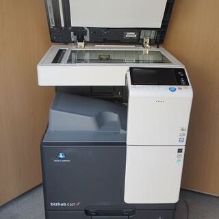 ☆彡KONCAMINOLTA ☆彡カラー複合機 bizhub C227 ☆彡印字良好