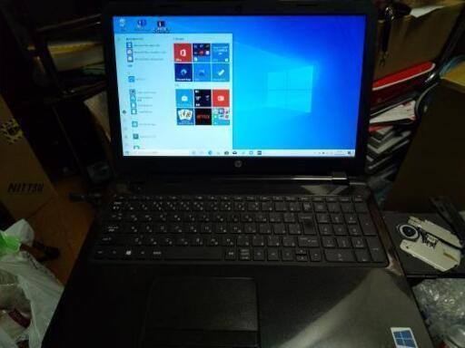 【完売御礼  美品】hp AMD A4-6210 Radeon R3テレワークに最適！