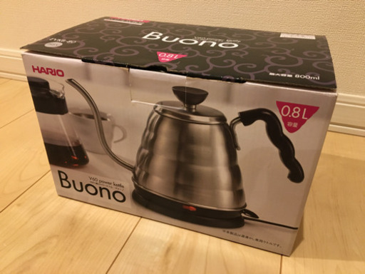 ★新品★ハリオ V60 細口パワーケトル・EVKB-80 コーヒーメーカー