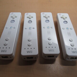 まとめ4本セットwiiリモコン シロ 任天堂 コントローラー リモコン Wiiリモコン Haru 桜新町のテレビゲーム Wii の中古あげます 譲ります ジモティーで不用品の処分