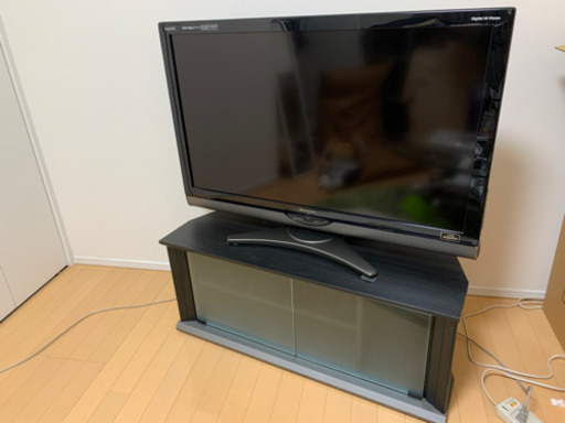 液晶カラーテレビ\u0026テレビ台