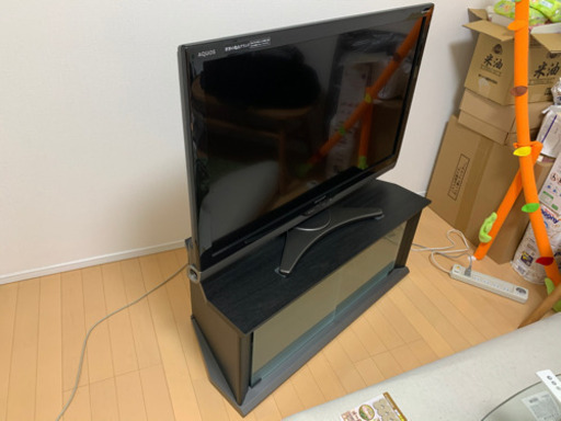 液晶カラーテレビ\u0026テレビ台