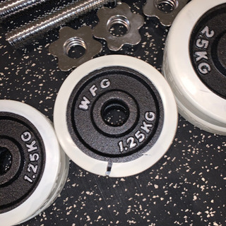 バーベルシャフト ダンベルシャフト プレートセット