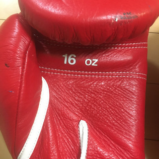 値下げ【未使用】ウイニングボクシンググローブ16オンス