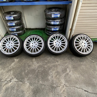 カールソン 20インチ 8.5J+40 4本通し タイヤ225/35