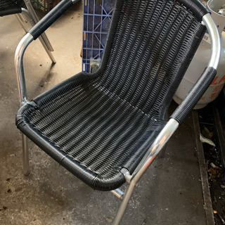外用の椅子‼️