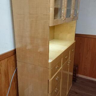 格安 シカモア家具　食器棚
