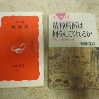 精神病関係の本２冊