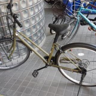 自転車 26インチ 緑