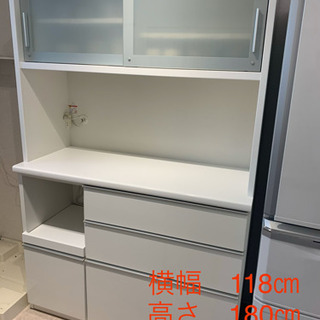 中古美品⭐️キッチン食器棚⭐️PayPay対応⭐️GW引き取り希望