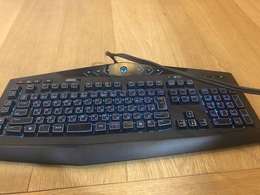 Alienware Tactx Kg900 Keyboardエイリアンウェアゲーミングキーボードイルミネーション ピヒ丸 松戸の周辺機器の中古あげます 譲ります ジモティーで不用品の処分