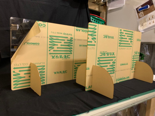 値下げ。5枚セット 飛散防止アクリルパーテーション（値下げしました）