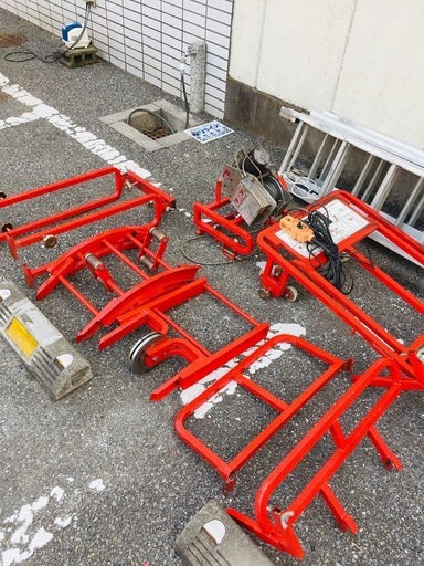 武蔵 UP-115 長尺物専用荷揚機【リライズ野田愛宕店】【店頭取引限定