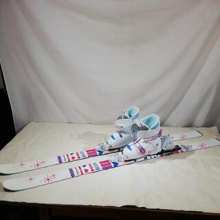 【引き渡し決定】子供用スキー板140　スキーブーツ22cmセット　