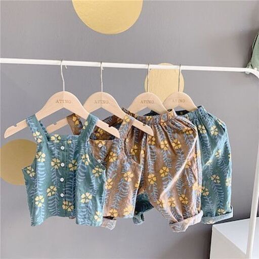 韓国子供服 イエロー花柄セットアップ Kei 博多のキッズ用品 子供服 の中古あげます 譲ります ジモティーで不用品の処分