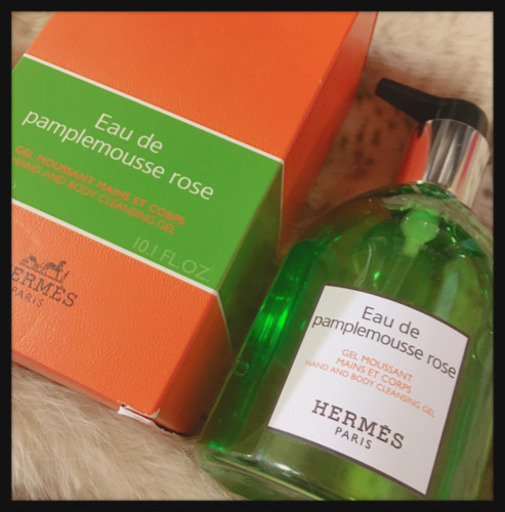 ご購入者様決定[HERMES]Eau de pamPlemousse rose ハンド\u0026ボディ