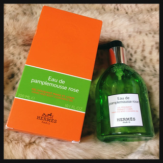 ご購入者様決定[HERMES]Eau de pamPlemousse rose ハンド&ボディ
