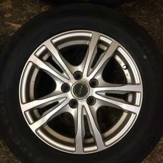 【Firestone FR10 195/65R15】夏タイヤ 4本【BS FEID 社外 15インチ 6J5HPCD100+45】プリウス ウィッシュ等 (VTM144) クレジットカード QR決済可能 Firestone FR10 195/65R15】夏タイヤ 4本【BS FEID 社外 15インチ
