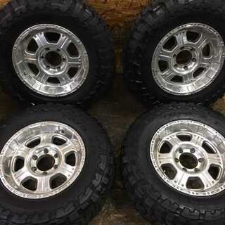 【TOYO M/T OPEN COUNTRY LT265/70R17】夏タイヤ 4本【プロコンプ XTREME 17インチ 8J6HPCD139.7±0】 FJクルーザー プラド等　(VTA154) クレジットカード QR決済可能 TOYO M/T OPEN COUNTRY LT265/70R17】夏タイヤ 4本【プロコンプ XTREME