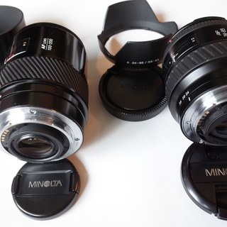 minolta AFズームレンズ標準&望遠2本セット(MINOL...