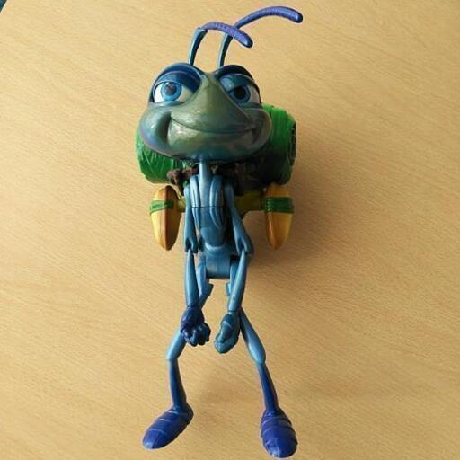 ピクサーバグズライフの主人公フリックフィギュア特大 ノンノン 放出のフィギュアの中古あげます 譲ります ジモティーで不用品の処分