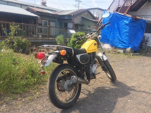 セロー225we ブロンコの外装装着 セロンコ化手順