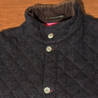 マッキントッシュ キルトジャケット 40(Lサイズ相当)グレー英国製