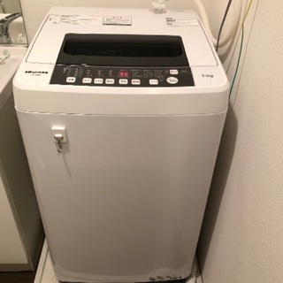 使用期間約1年【ハイセンス　洗濯機】HW-T55C【単身用にピッタリ】