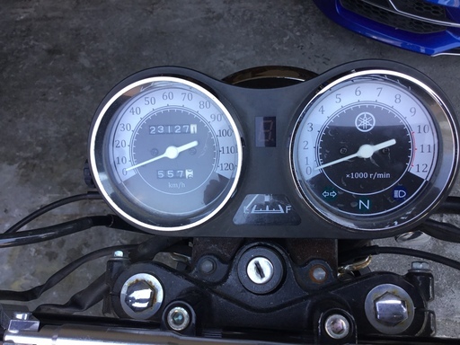 引き取り先が決まりました】YB125 ハンドル周りカスタムでSR風 