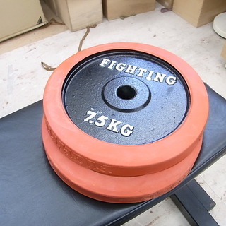売約済　ファイティングロード WFG バーベル 65kgセット&トレーニングベンチ